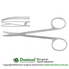 Metzenbaum Dissecting Scissor / Opreating Scissor Curved - Blunt/Blunt Stainless Steel, 11.5 cm - 4 1/2"